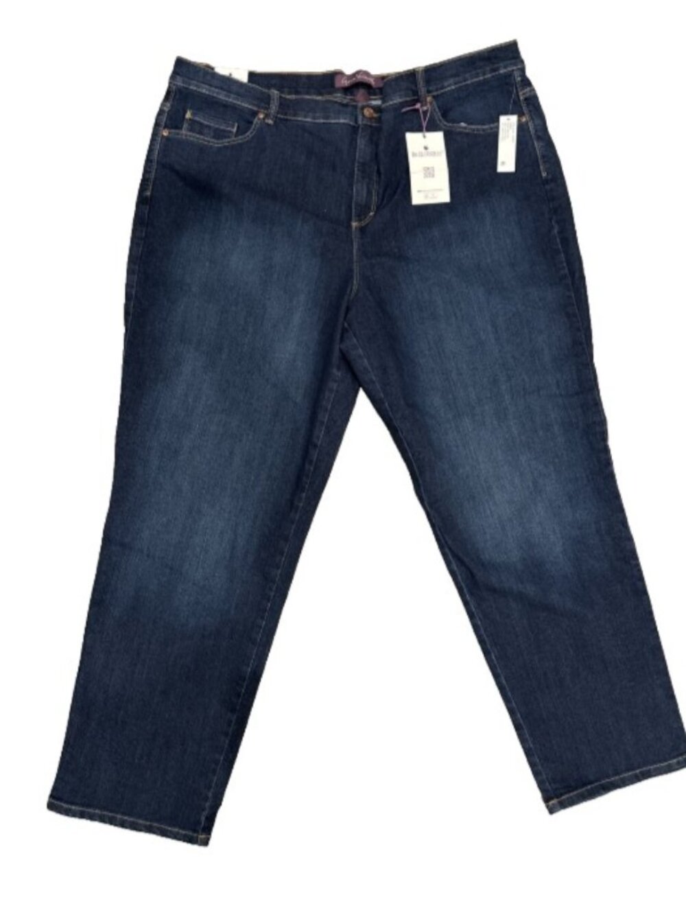 Gloria Vanderbilt Women's Madison Classic Stretch Denim Jeans Size 22w Average